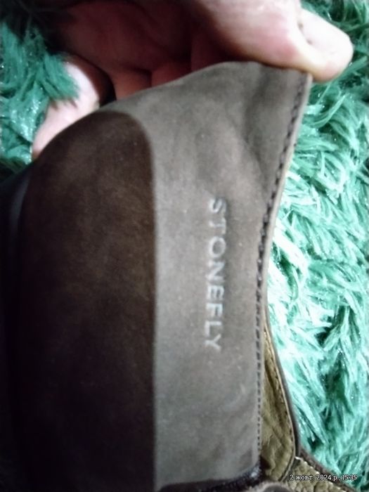 Шкіряні туфлі бренду Stonefly 38 розмір