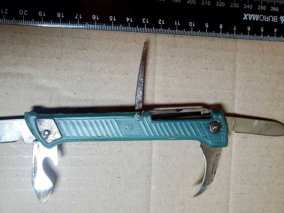 Нож складной 6 предметов ворсма ссср