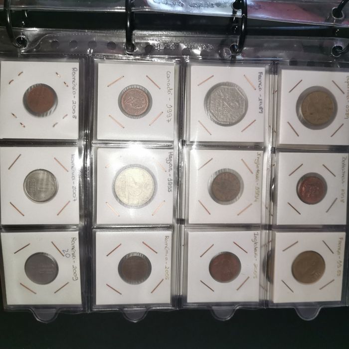 Moedas estrangeiras antigas