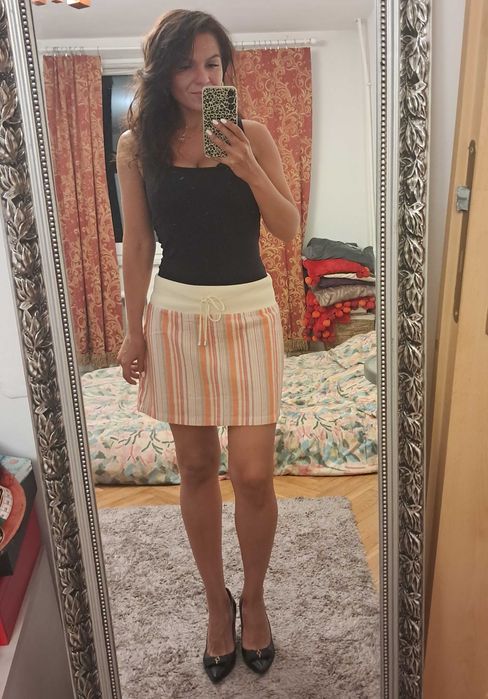Letnia mini spódniczka marki Vila, L