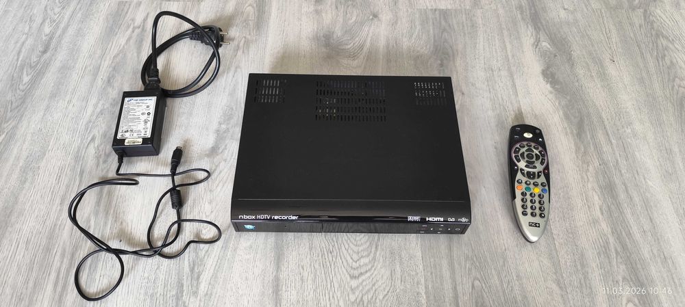 Dekoder SAT NBox Nagrywanie Telewizja na kartę  W PEŁNI SPRAWNY !