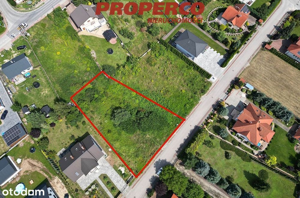 Działka 1251m2 z Mpzp ul.Bazaltowa, Bilcza