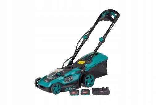 kosiarka akumulatorowa nac 40v 40 cm mielenie 40 l +2x aku 4 ah + ładowarka