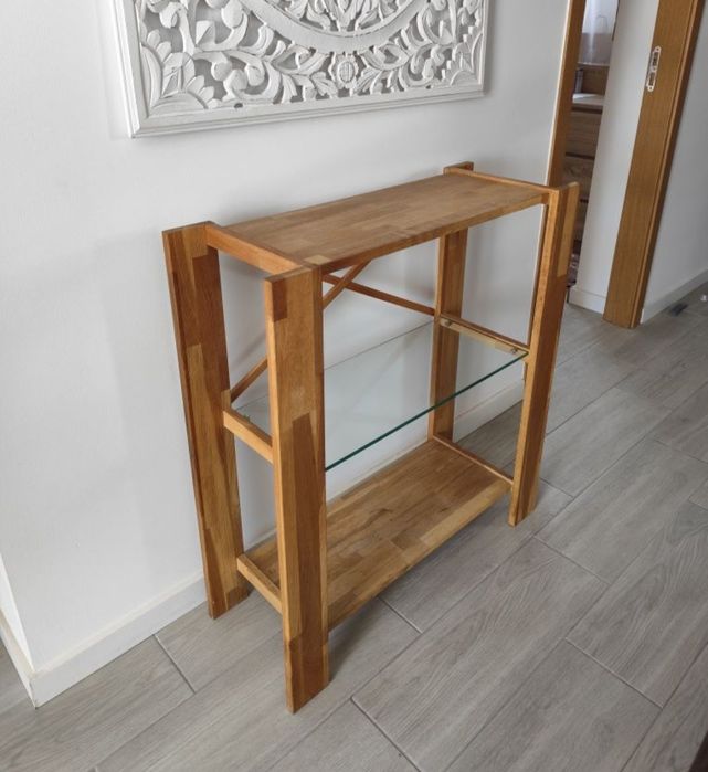 Estante carvalho com 3 prateleiras