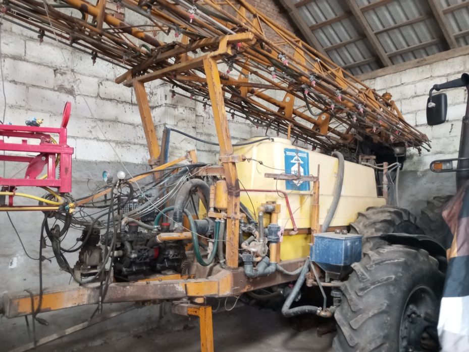 Opryskiwacz ciągany (zamiana)