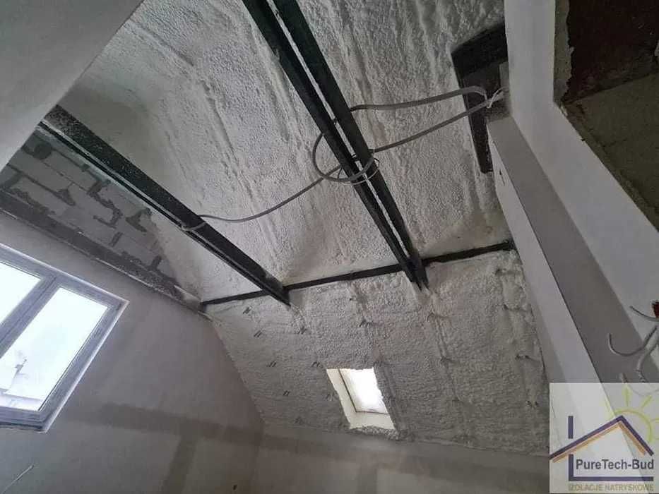 Ocieplanie pianą pur,pianka pur,izolacje natryskowe Darmowa Wycena