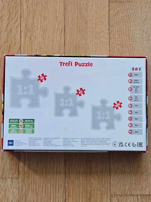 Trefl puzzle - Strażak Sam - 30 elementów