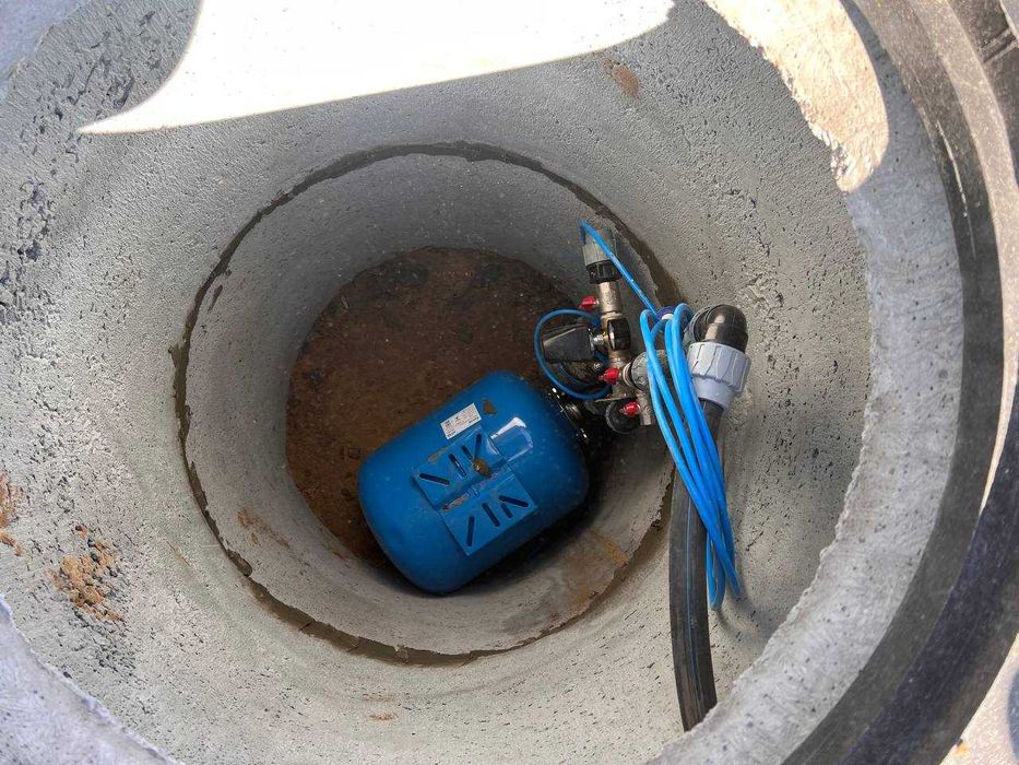 Буріння свердловин УСЯ Київська область / Бурение скважин. Вода швидко