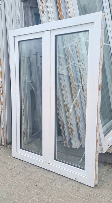 OKNA KacprzaK OKNO PCV 118X154 Używane Plastikowe Lider Okna OLX