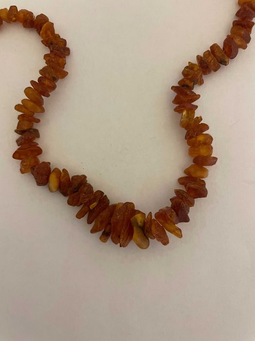 bursztyn korale bursztyny naszyjnik tanio okazja