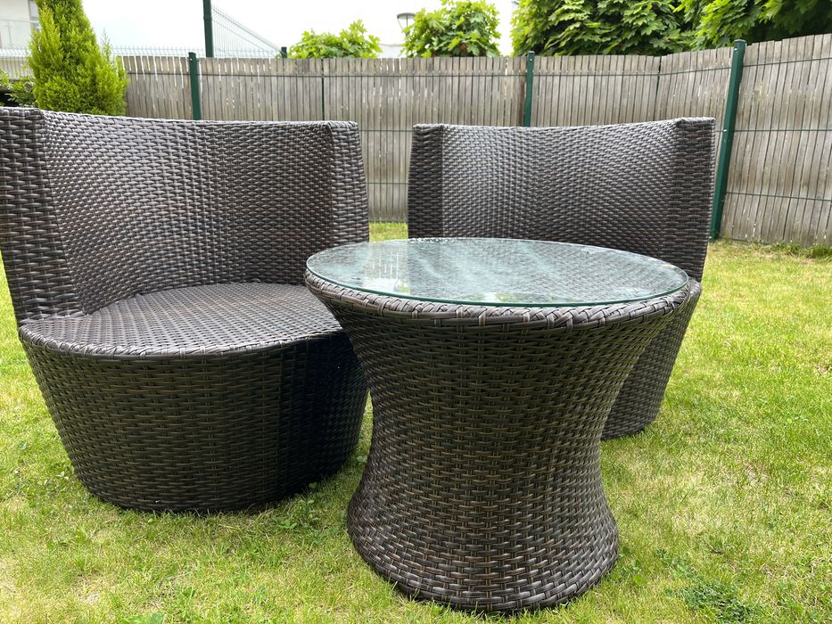 Zestaw ogrodowy technorattan