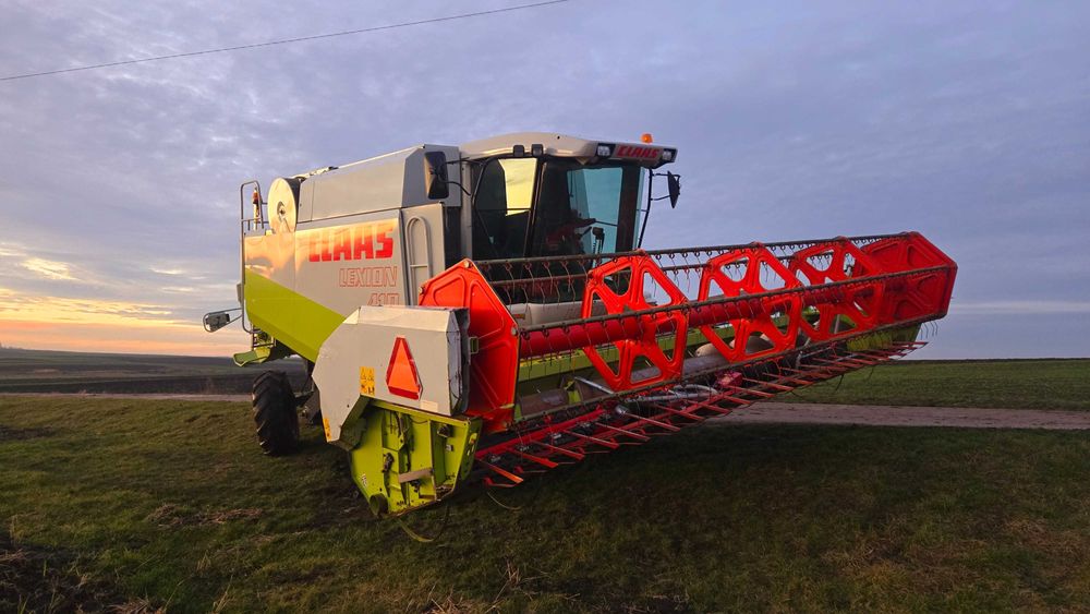 Комбайн зернозбиральний claas lexion 420 cat