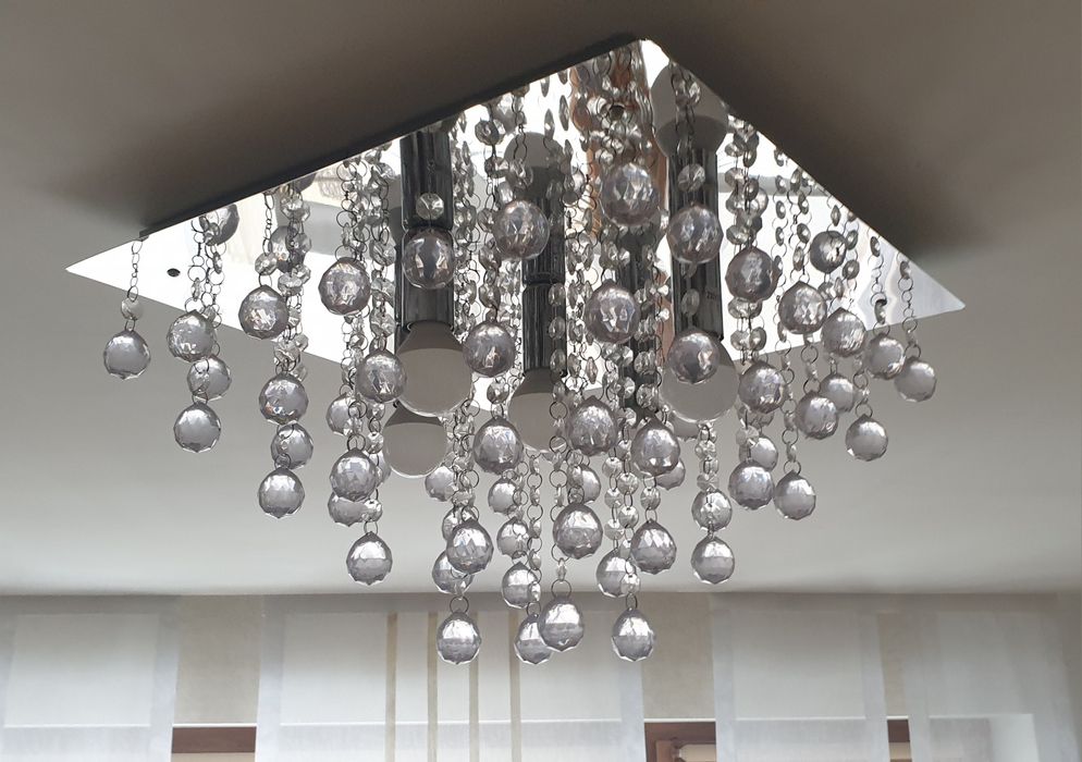 Lampa Sufitowa Kryształki Lancaster Crystal Reality