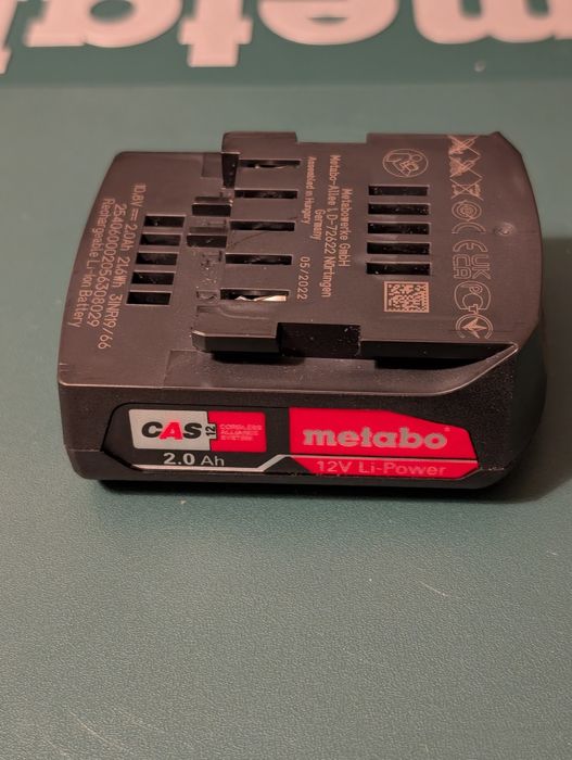 Metabo akumulator 12v 2ah bateria