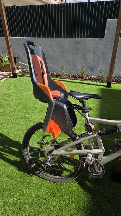 Cadeira de Bicicleta bebé/criança fixação no quadro