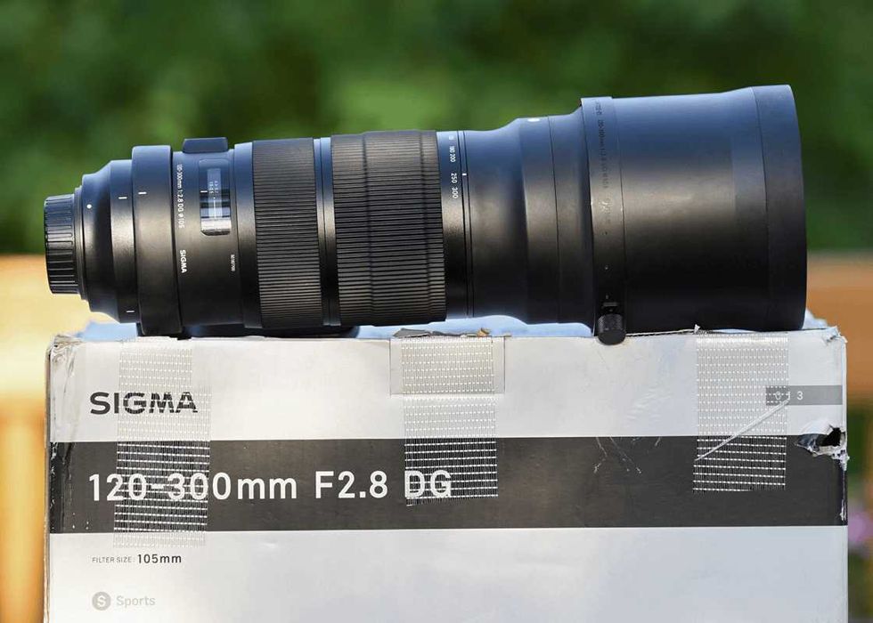 Sigma 120-300mm 2.8 DG Sport Nikon F - jasny telezoom, super stan