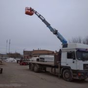 Услуги автовышки 18 м.