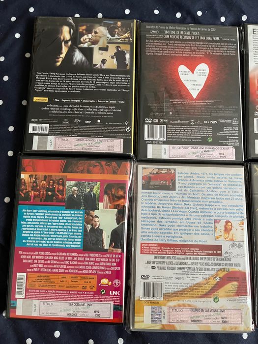 DVDs Tarantino, Spike Lee, David Lynch, Terry Gilliam, Paul Thomas And