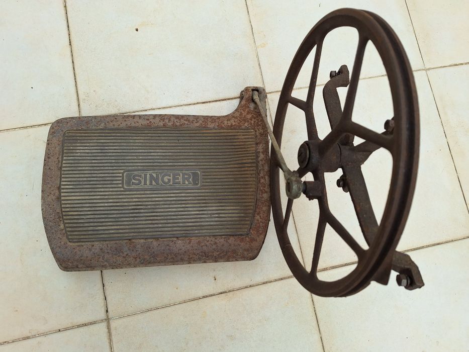 Máquina de costura Singer para restaurar