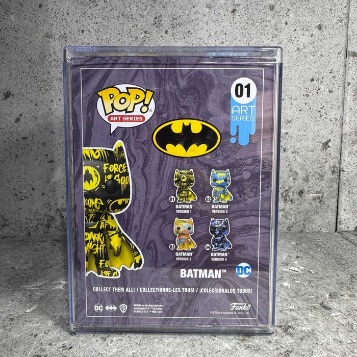 Figurka Funko POP! Art Series Batman 01 Graffitti | Twardy Protektor