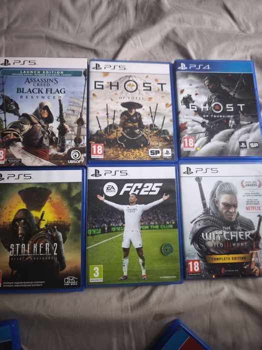 продам игровые диски на Sony PlayStation 4.5