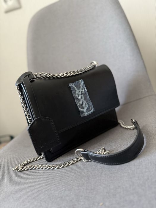 Нова чорна сумка, крос-боді, подібна до Saint Lauren YSL