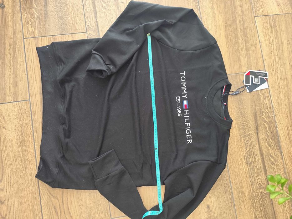 Nowa męska bluza Tommy Hilfiger xl czarna bawelna