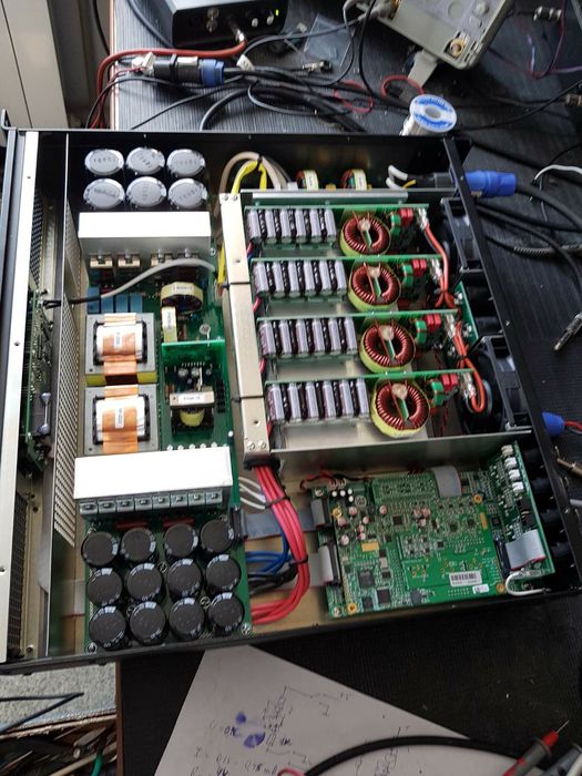 Четырехканальный усилитель PARKAUDIO RX9D с DSP процессором+защиты