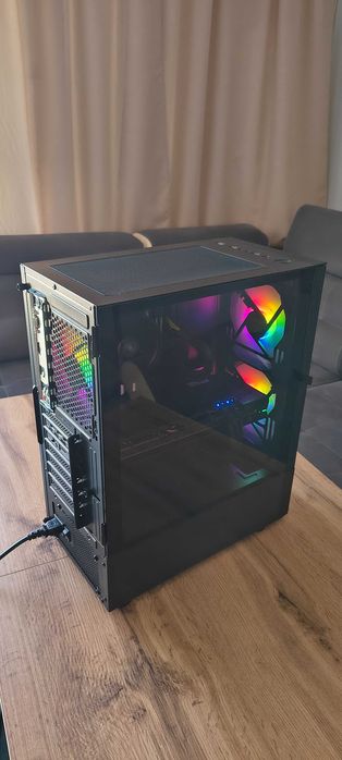 Komputer Gamingowy: RX 5700 XT 8GB/AMD RYZEN /SSD M.2/AM4/WIN11 PRO