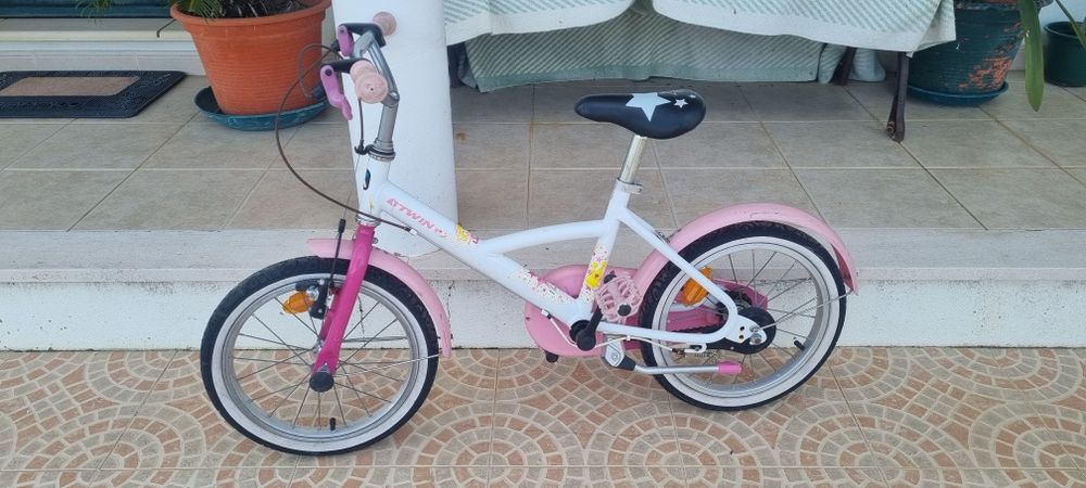 Btwin criança rosa