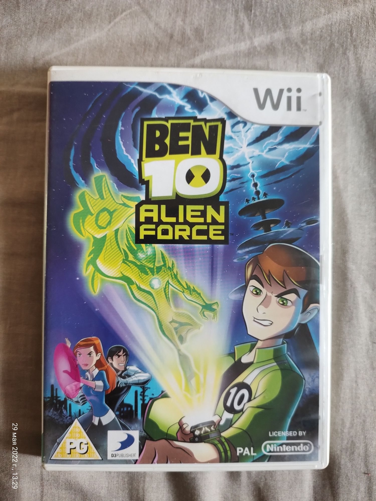 Игра На Диске Ben Ten (Ben 10) Alien Force: 350 Грн. - Игры Для.