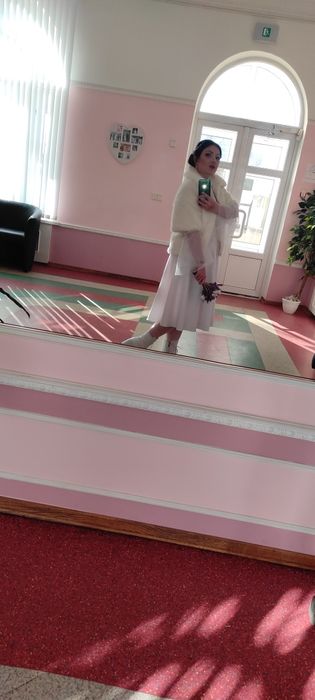 Платье белое ( вечернее , свадебное) Vovk