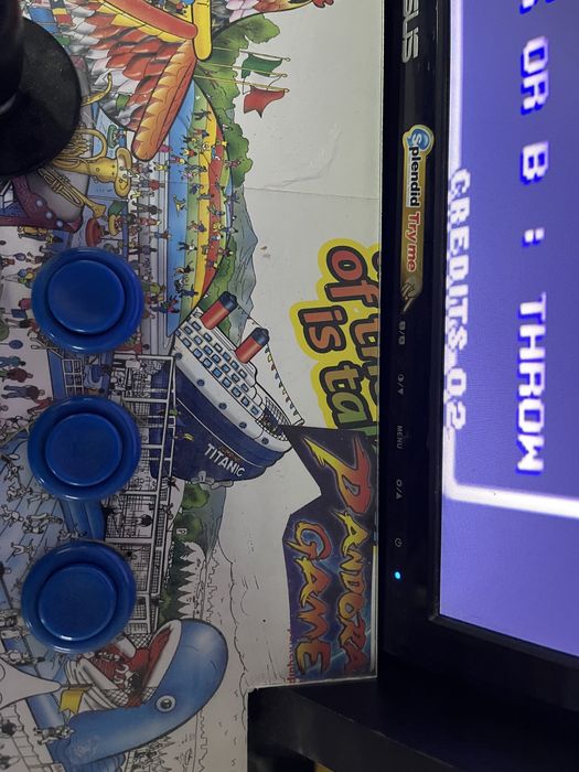Consola de jogos Arcade