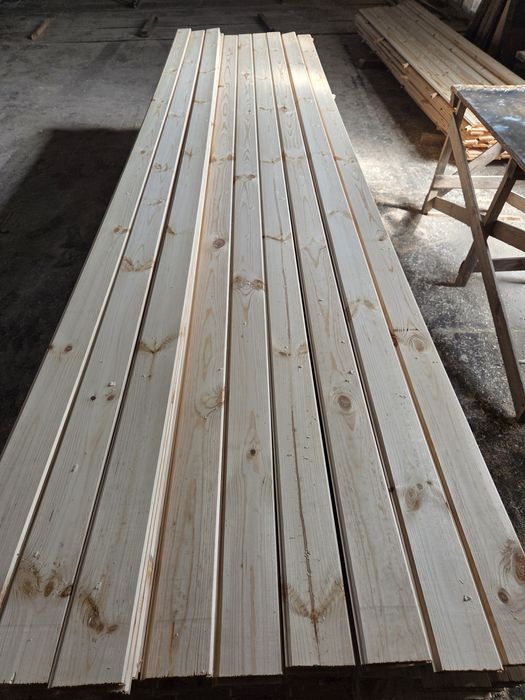 Вагонка дерев'яна, фальшбрус, стругана дошка, пиломатеріали