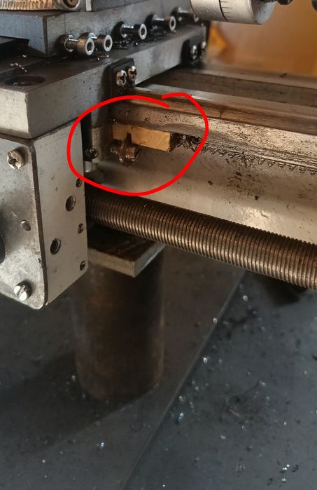 Tokarka Tytan 350 - Modyfikacje, Falownik, Silnik 3F, Łożyska Stożkowe