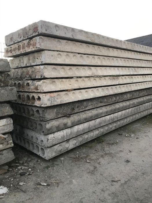 Плити пустотілі перекриття від 2.40м до 7.20м.Блоки. Перемички.