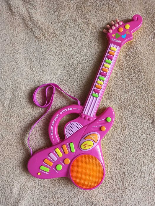 Електронна гітара Bontempi (музика, іграшка, інструмент, кнопки)