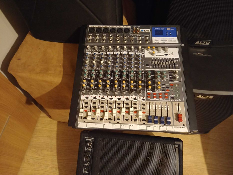 Sprzedam mixer alto lynx 124 um 100 sprawny wbudowany odtwarzacz mp3