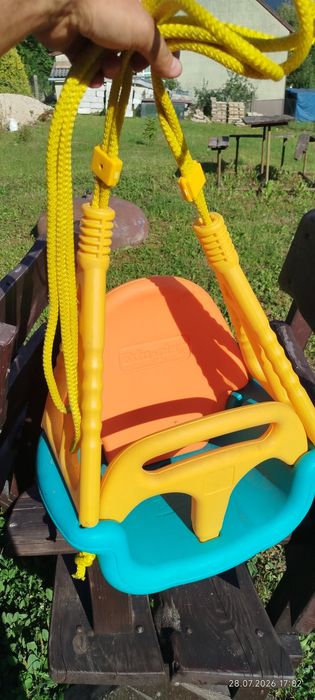 Huśtawka kubełkowa 3w1 marki Edu-Play