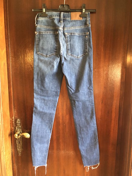 Calça de ganga rapariga Madewell tam 32