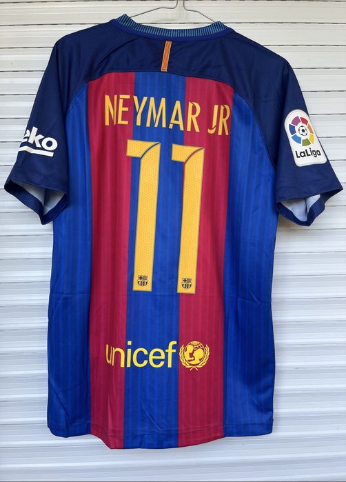 Koszulka FC Barcelona Neymar Jr 11 Domowa 2016/2017 S Nowa