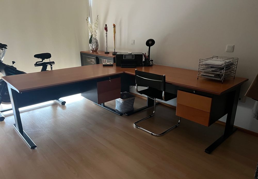 Secretária (3 módulos)