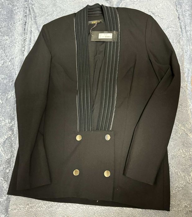 Marynarka SuperTrash czarna elegancka premium blezer