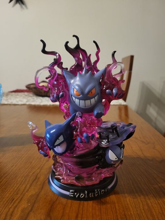 Estátua Pokemon Evolution Gengar426480360196689923