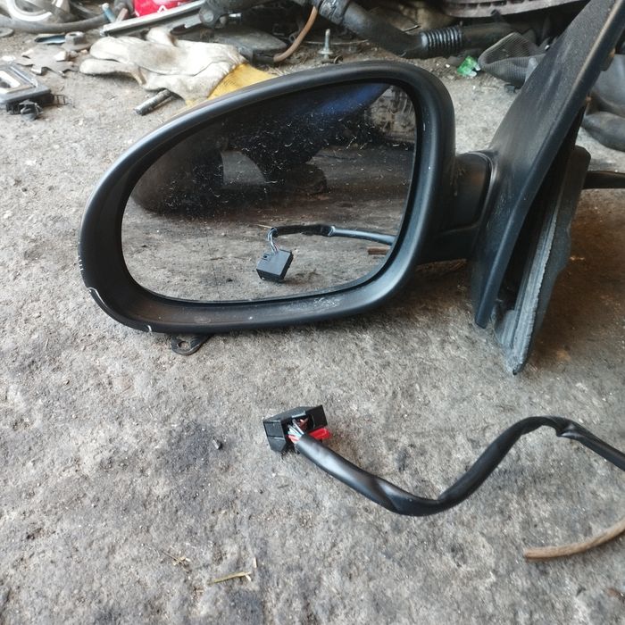 Volkswagen Golf V 5 lusterko lewe kompletne Europa 7 pinów