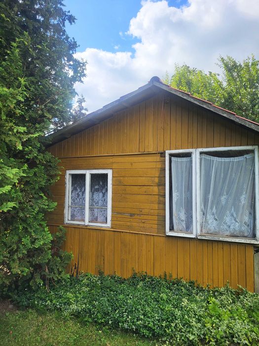 domek drewniany, altanka