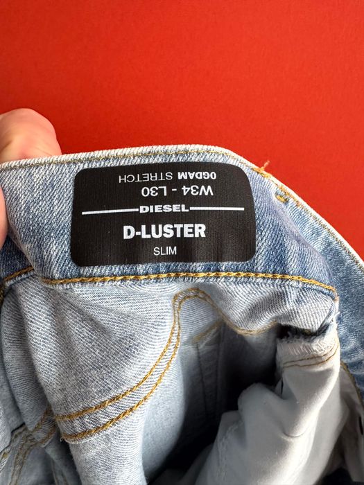 DIESEL D-LUSTER Оригінал чоловічі джинси штани розмір 34