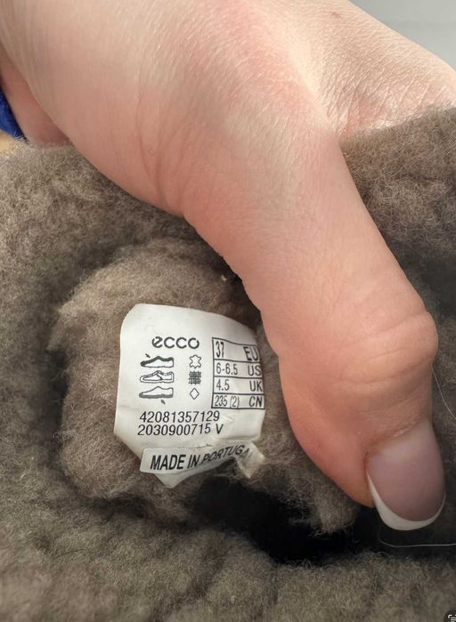 Розпродаж! Напівчоботи на танкетці ECCO SOFT 7 WEDGE