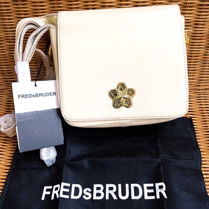 Nowa  skórzana  torebka Fredsbruder