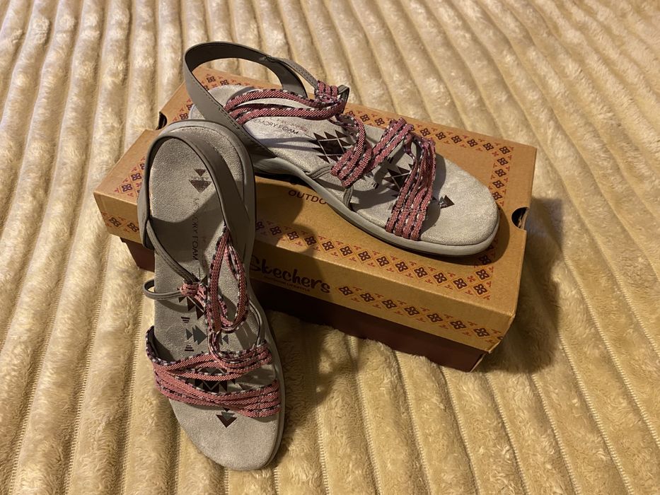 Skechers reggae slim-stretch appeal рожевий